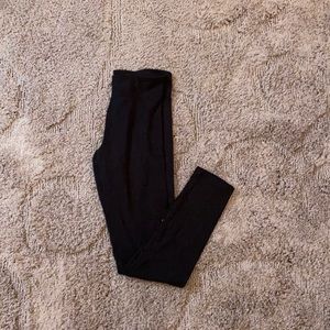 Black Cotton Leggings
